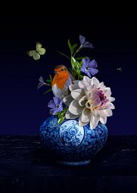 Bloemstilleven voor jou wand
