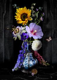 Bloemenkunst voor jouw muur