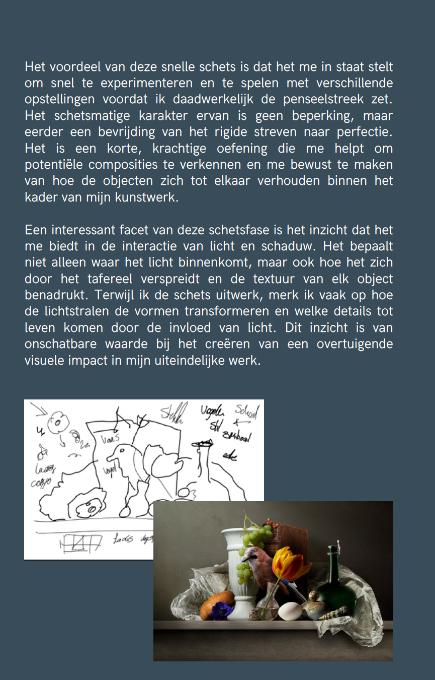 Voorbeeldpagina 2 uit het e-book De Kunst van het Stilleven